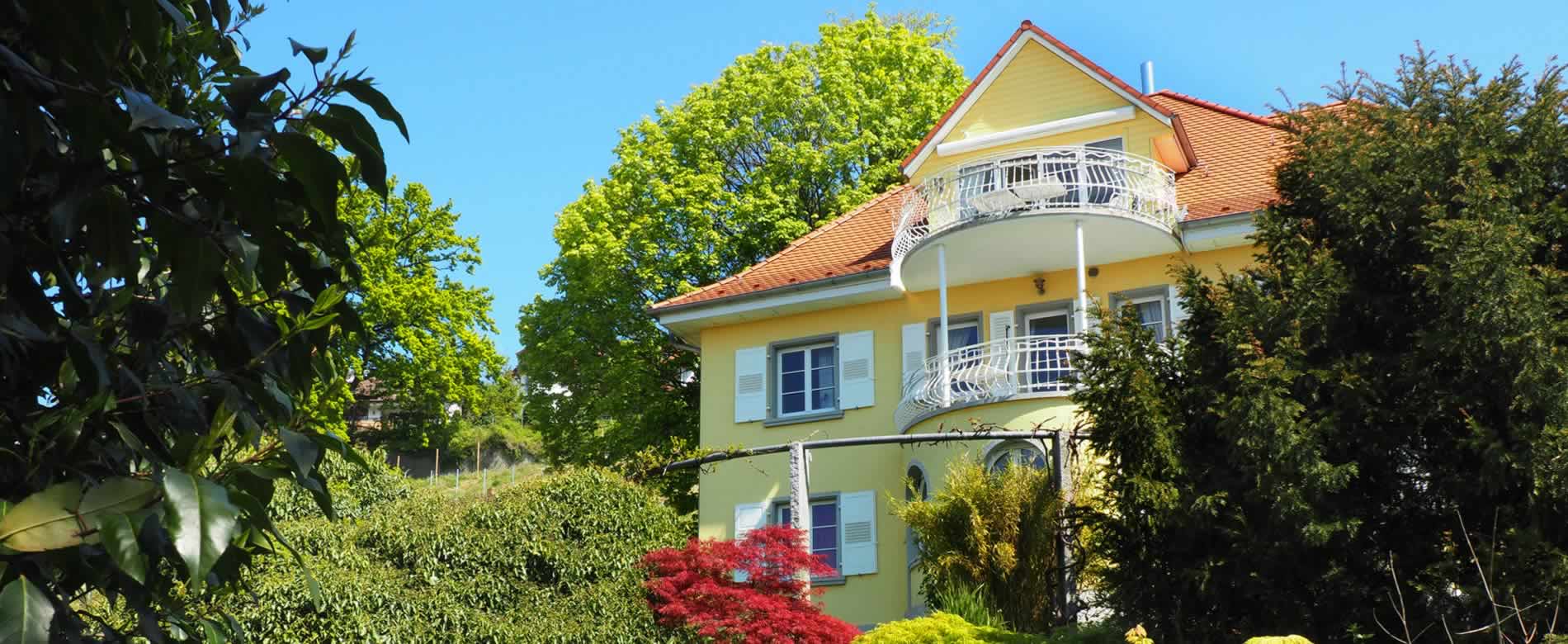 Ferienwohnung Pfarrhaus in Meersburg - Unsere Ferienwohnungen 1